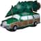 5ft. Airblown® Inflatable Christmas Vacation Station Wagon with Tree